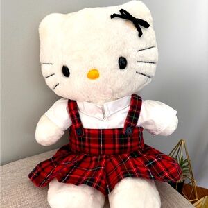 Build a Bear Plush Hello Kitty Schoolgirl